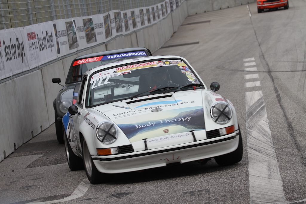 Bare en klassiker. En 1971 Porsche 911 kørt af Tommy Olsen.
(Foto: Motorsporten.dk)